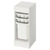 IKEA Beyaz Çok Amaçlı Saklama Ünitesi, 34x44x56 cm, Çocuk Odası Oyuncak Dolabı