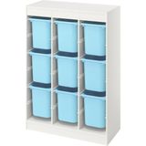 IKEA Beyaz Çok Amaçlı Saklama Ünitesi 99X44X94 cm Çocuk Odası Oyuncak Dolabı Düzenleyici