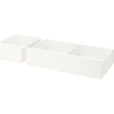 IKEA Beyaz Dayanıklı Çift Kişilik Karyola 200 cm - 160 x 200 cm