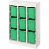 IKEA Beyaz Dayanıklı Saklama Ünitesi 99X44X94 cm Çocuk Odası Oyuncak Dolabı Düzenleyici