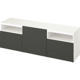 IKEA Beyaz Dayanıklı Tv Ünitesi 180X42X39 cm