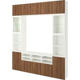 IKEA Beyaz Dayanıklı Tv Ünitesi 300X42X231 cm