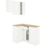 IKEA Beyaz Fonksiyonel Mutfak Dolabı