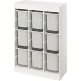IKEA Beyaz Fonksiyonel Saklama Ünitesi 99X44X94 cm Çocuk Odası Oyuncak Dolabı Düzenleyici