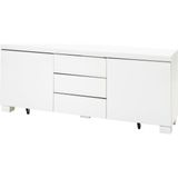 IKEA Beyaz Fonksiyonel Tv Ünitesi 180X41X49 cm