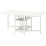 IKEA Beyaz Geniş Yemek Masası - Katlanır Mutfak Masası