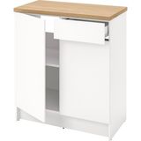 IKEA Beyaz Kullanışlı Mutfak Dolabı 120 cm
