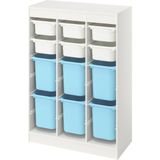 IKEA Beyaz Kullanışlı Saklama Ünitesi 99X44X94 cm Çocuk Odası Oyuncak Dolabı Düzenleyici