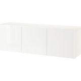 IKEA Beyaz Kullanışlı Tv Ünitesi 180X42X38 cm
