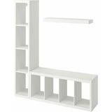 IKEA Beyaz Kullanışlı Tv Ünitesi 189X39X147 cm