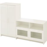 IKEA Beyaz Kullanışlı Tv Ünitesi 200X41X95 cm