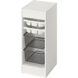 IKEA Beyaz Modern Saklama Ünitesi 34X44X56 cm Çocuk Odası Oyuncak Dolabı Düzenleyici