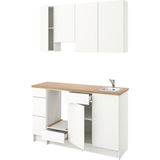 IKEA Beyaz Pratik Mutfak Dolabı 220X61X220 cm