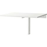 IKEA Beyaz Sağlam Yemek Masası - Duvara Monte Masa