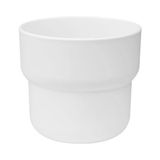 IKEA Beyaz Saksı 9 Cm,Kalın Plastik, 9 Cm Yapay Bitki-Çiçek Saksısı,Deliksiz İç*Dış Mekan