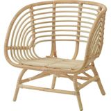 IKEA Beyaz Şık Berjer Koltuk - Rattan Koltuk