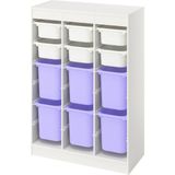 IKEA Beyaz Şık Saklama Ünitesi 99X44X94 cm Çocuk Odası Oyuncak Dolabı Düzenleyici