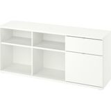 IKEA Beyaz Şık Tv Ünitesi 176X37X50 cm