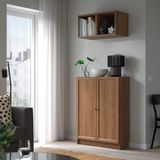 IKEA Billy 09506076 Kahverengi Ceviz Görünümlü Dolap