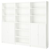 IKEA BILLY kapaklı kitaplık beyaz - 69590642