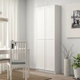 IKEA BILLY kapaklı kitaplık beyaz - 79287358