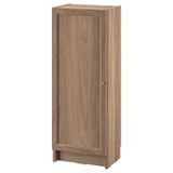 IKEA BILLY kapaklı kitaplık meşe görünümlü - 09483292