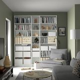 IKEA BILLY kitaplık beyaz - 89017827