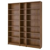 IKEA BILLY kitaplık kahverengi ceviz görünüm - 29483535