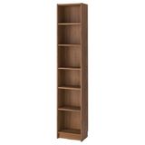 IKEA BILLY kitaplık kahverengi ceviz görünüm - 80508641