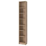 IKEA BILLY kitaplık meşe görünümlü - 59581884
