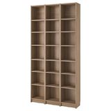 IKEA BILLY kitaplık meşe görünümlü - 89483392