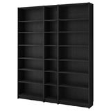 IKEA BILLY kitaplık siyah meşe görünümlü - 59483534