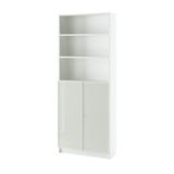 IKEA BILLY yarım kapaklı kitaplık beyaz - 99484386