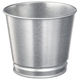Ikea BINTJE bitki saksısı, 9 cm, galvanizli