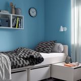 IKEA BLASKATA çocuk nevresim takımı gri-siyah - 90570500