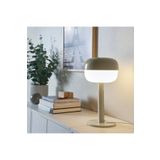 IKEA BLASVERK 36 Cm Bej Masa ve Gece Lambası Abajur