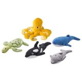 IKEA Blavingad - 5 Adet Yumuşak Peluş Hayvanlar Oyuncak Seti