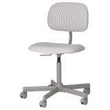 IKEA BLECKBERGET çalışma sandalyesi klovsta beyaz-gri - 80573269