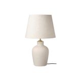 IKEA Blidvader Abajur Modern Bohem Abajur Kırık Beyaz 50 cm Seramik Abajur