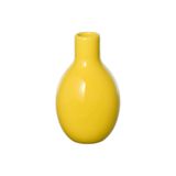 Ikea Blodbjörk Seramik Vazo, Sarı 16 Cm