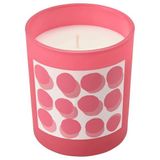IKEA BLODBOK bardakta kokulu mum parlak pembe - 10582663