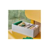 IKEA Bölmeli Dolap İçi Düzenleyici 17x32x10 Cm Saklama Kutusu Polyester Kutu Organizer 002523