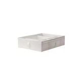IKEA Bölmeli Kutu Gardırop Şifonyer Düzenleyici Beyaz 44x34x11 Cm