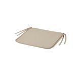 IKEA Bramön Sandalye Minderi, Gri-Bej, 34x34 cm, 4'lü Set