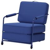 IKEA BRANNBOLL yatar koltuk knisa parlak mavi - 70586615