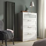 IKEA BRIMNES 4 çekmeceli şifonyer beyaz - 90392046