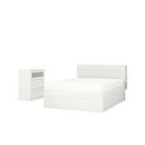 IKEA BRIMNES yatak odası seti beyaz - 69495678