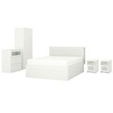 IKEA BRIMNES yatak odası takımı beyaz - 00112121