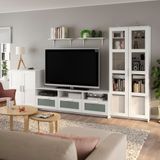 IKEA BRIMNES/BURHULT tv ünitesi beyaz - 59398673