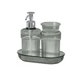 IKEA Bröfjarden banyo seti sabunluk 3 parça